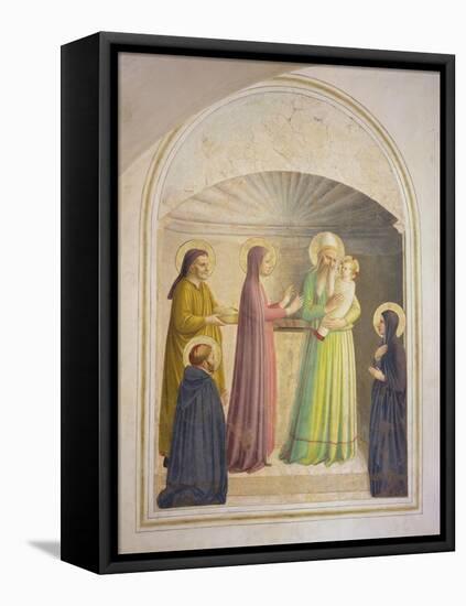 The Presentation in the Temple, 1442-Fra Angelico-Framed Stretched Canvas