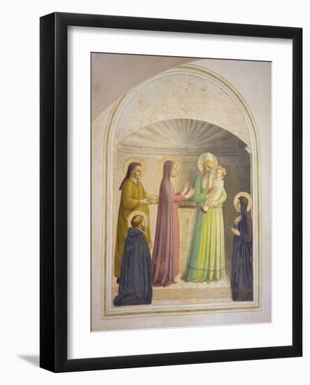 The Presentation in the Temple, 1442-Fra Angelico-Framed Giclee Print