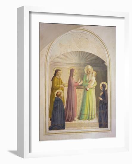 The Presentation in the Temple, 1442-Fra Angelico-Framed Giclee Print