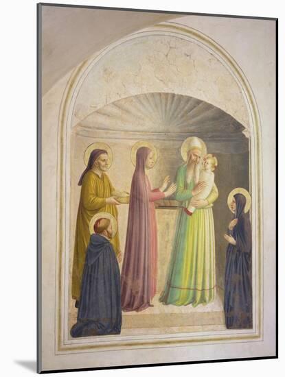 The Presentation in the Temple, 1442-Fra Angelico-Mounted Giclee Print
