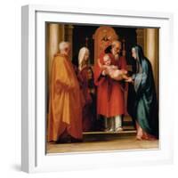 The Presentation in the Temple, 1516-Fra Bartolommeo-Framed Giclee Print