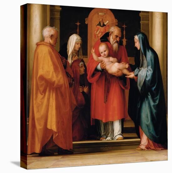 The Presentation in the Temple, 1516-Fra Bartolommeo-Stretched Canvas