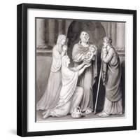 The Presentation in the Temple, 19th Century-null-Framed Giclee Print