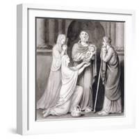 The Presentation in the Temple, 19th Century-null-Framed Giclee Print