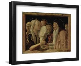 The Presentation in the Temple, about 1465/66-Andrea Mantegna-Framed Giclee Print