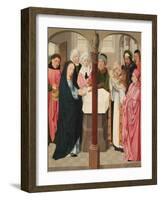 The Presentation in the Temple, C.1490-1500-Jacob Jansz-Framed Giclee Print