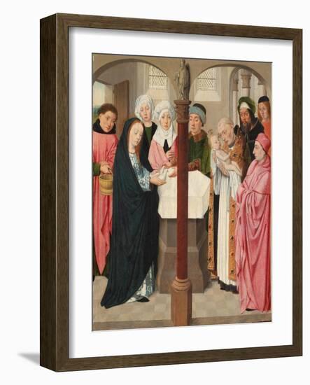 The Presentation in the Temple, C.1490-1500-Jacob Jansz-Framed Giclee Print