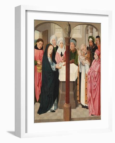 The Presentation in the Temple, C.1490-1500-Jacob Jansz-Framed Giclee Print