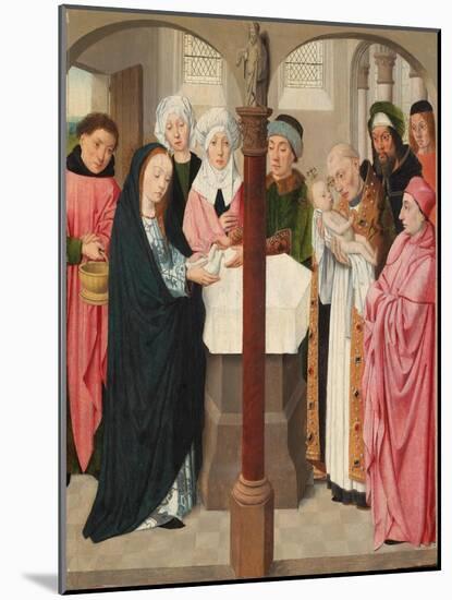 The Presentation in the Temple, C.1490-1500-Jacob Jansz-Mounted Giclee Print