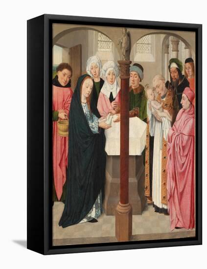 The Presentation in the Temple, C.1490-1500-Jacob Jansz-Framed Stretched Canvas