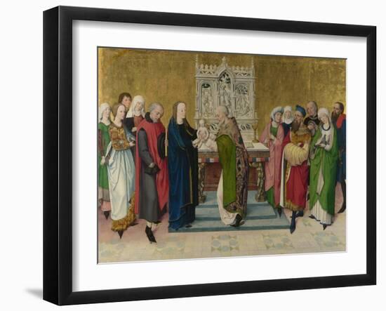 The Presentation in the Temple, Ca 1470-null-Framed Giclee Print