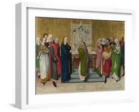 The Presentation in the Temple, Ca 1470-null-Framed Giclee Print