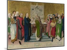 The Presentation in the Temple, Ca 1470-null-Mounted Giclee Print