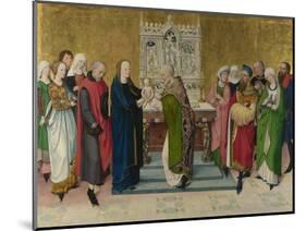 The Presentation in the Temple, Ca 1470-null-Mounted Giclee Print