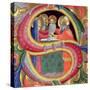 The Presentation in the Temple, Depicted in an Historiated Initial "S"-Fra Angelico-Stretched Canvas