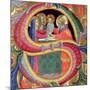 The Presentation in the Temple, Depicted in an Historiated Initial "S"-Fra Angelico-Mounted Giclee Print