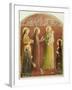 The Presentation in the Temple, from a Series of Prints Made by the Arundel Society-Fra Angelico-Framed Giclee Print
