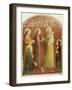 The Presentation in the Temple, from a Series of Prints Made by the Arundel Society-Fra Angelico-Framed Giclee Print