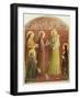 The Presentation in the Temple, from a Series of Prints Made by the Arundel Society-Fra Angelico-Framed Giclee Print