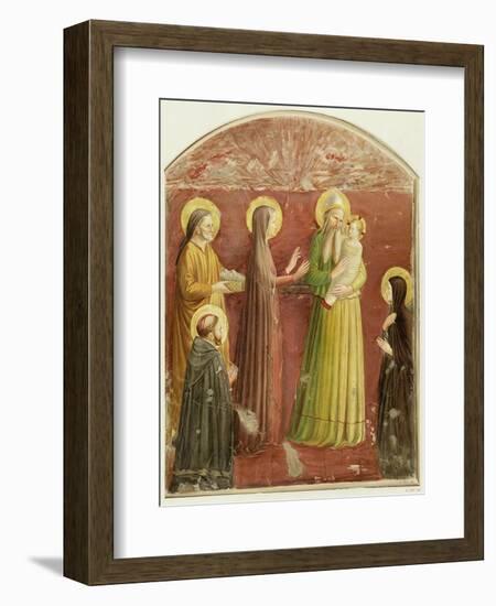 The Presentation in the Temple, from a Series of Prints Made by the Arundel Society-Fra Angelico-Framed Giclee Print