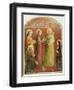 The Presentation in the Temple, from a Series of Prints Made by the Arundel Society-Fra Angelico-Framed Giclee Print