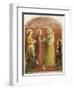 The Presentation in the Temple, from a Series of Prints Made by the Arundel Society-Fra Angelico-Framed Giclee Print