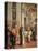 The Presentation in the Temple - Jan Van Scorel (1495-1562). Oil on Wood, Ca 1530-1536. Dimension :-Jan van Scorel-Stretched Canvas