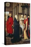 The Presentation in the Temple, Right Wing of Triptych: Adoration of the Magi, 1479-80-Hans Memling-Stretched Canvas