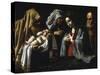 The Presentation in the Temple-Caravaggio-Stretched Canvas