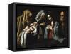 The Presentation in the Temple-Caravaggio-Framed Stretched Canvas