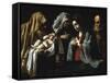 The Presentation in the Temple-Caravaggio-Framed Stretched Canvas