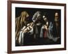 The Presentation in the Temple-Caravaggio-Framed Giclee Print