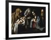 The Presentation in the Temple-Caravaggio-Framed Giclee Print