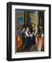 The Presentation in the Temple-Lodovico Carracci-Framed Giclee Print