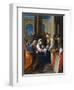 The Presentation in the Temple-Lodovico Carracci-Framed Giclee Print