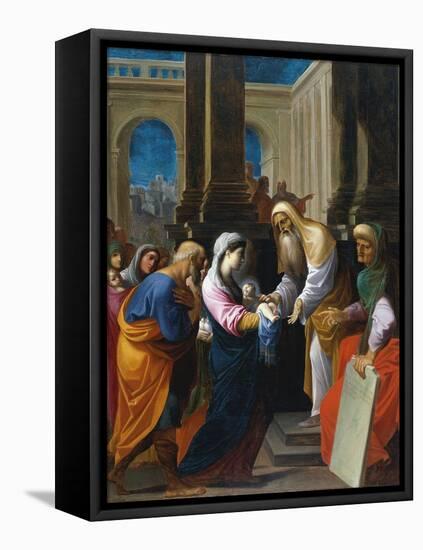 The Presentation in the Temple-Lodovico Carracci-Framed Stretched Canvas