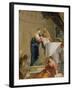 The Presentation in the Temple-Sebastien Bourdon-Framed Giclee Print