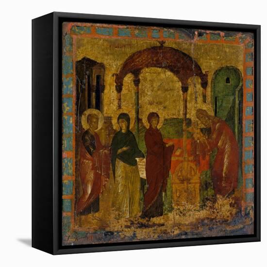 The Presentation in the Temple-Byzantine-Framed Stretched Canvas