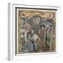 The Presentation of a Book to a Lord (Vellum)-Master of the St. Bartholomew Altarpiece-Framed Giclee Print