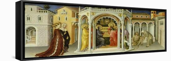 The Presentation of Christ in the Temple, 1423-Gentile da Fabriano-Framed Stretched Canvas
