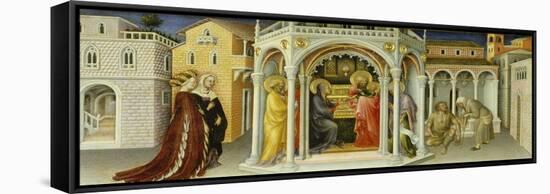 The Presentation of Christ in the Temple, 1423-Gentile da Fabriano-Framed Stretched Canvas