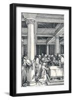 The Presentation of Christ in the Temple, 1506-Albrecht Dürer-Framed Giclee Print