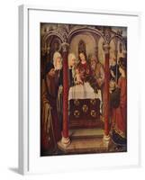 'The Presentation of Christ in the Temple: An altar-piece,' c1434-Jacques Daret-Framed Giclee Print