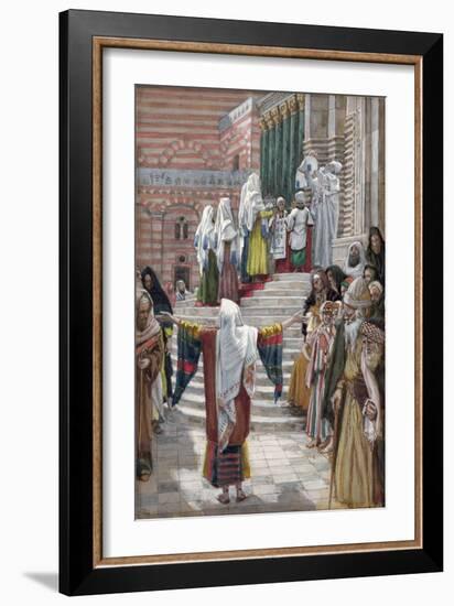 The Presentation of Christ in the Temple, Illustration for 'The Life of Christ', C.1886-94-James Tissot-Framed Giclee Print