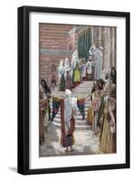 The Presentation of Christ in the Temple, Illustration for 'The Life of Christ', C.1886-94-James Tissot-Framed Giclee Print