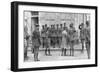 The Presentation of General Franchet D'Esperey to an Italian Envoy to France, Champagne-null-Framed Giclee Print