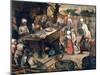 The Presentation of Gifts, C1584-1638-Pieter Brueghel the Younger-Mounted Giclee Print