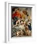 The Presentation of Her Portrait to Henry IV-Peter Paul Rubens-Framed Giclee Print