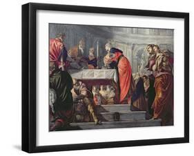 The Presentation of Jesus in the Temple-Jacopo Robusti Tintoretto-Framed Giclee Print