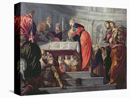 The Presentation of Jesus in the Temple-Jacopo Robusti Tintoretto-Stretched Canvas